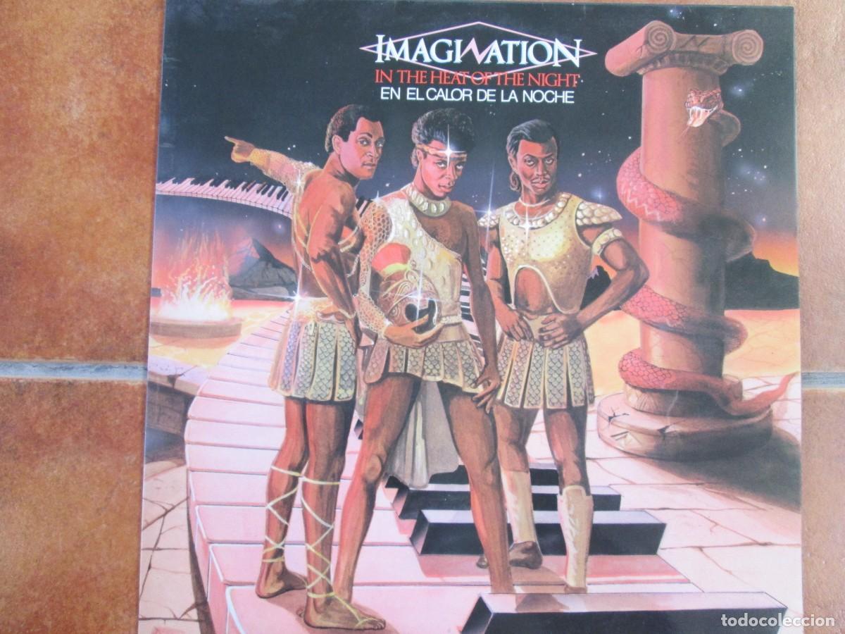 Discos de vinilo: IMAGINATION - In the Heat of the Night. LP, ed espa&ntilde;ola 12&rdquo; 1982. Magn&iacute;fico estado (VG+/NM)