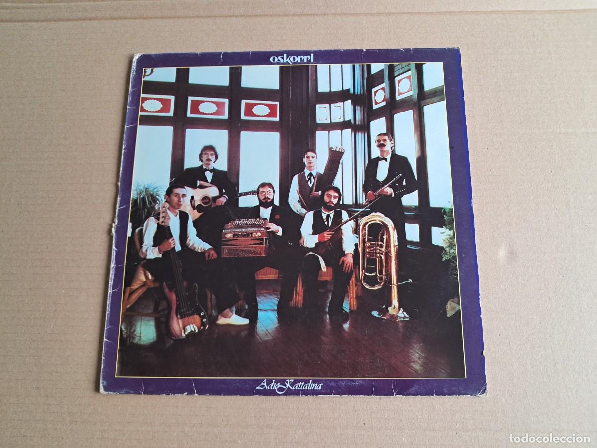 Discos de vinilo: OSKORRI - ADIO KATTALINA LP 1982 + POSTER
