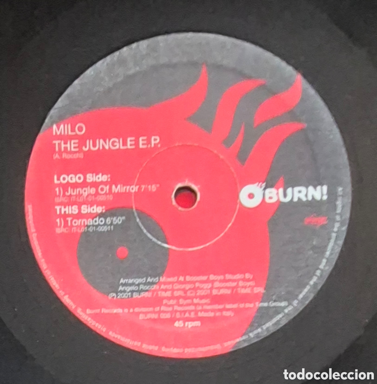 Discos de vinilo: MAXI - MILO - THE JUNGLE E.P. - 2001 - ITALIA - Foto 3