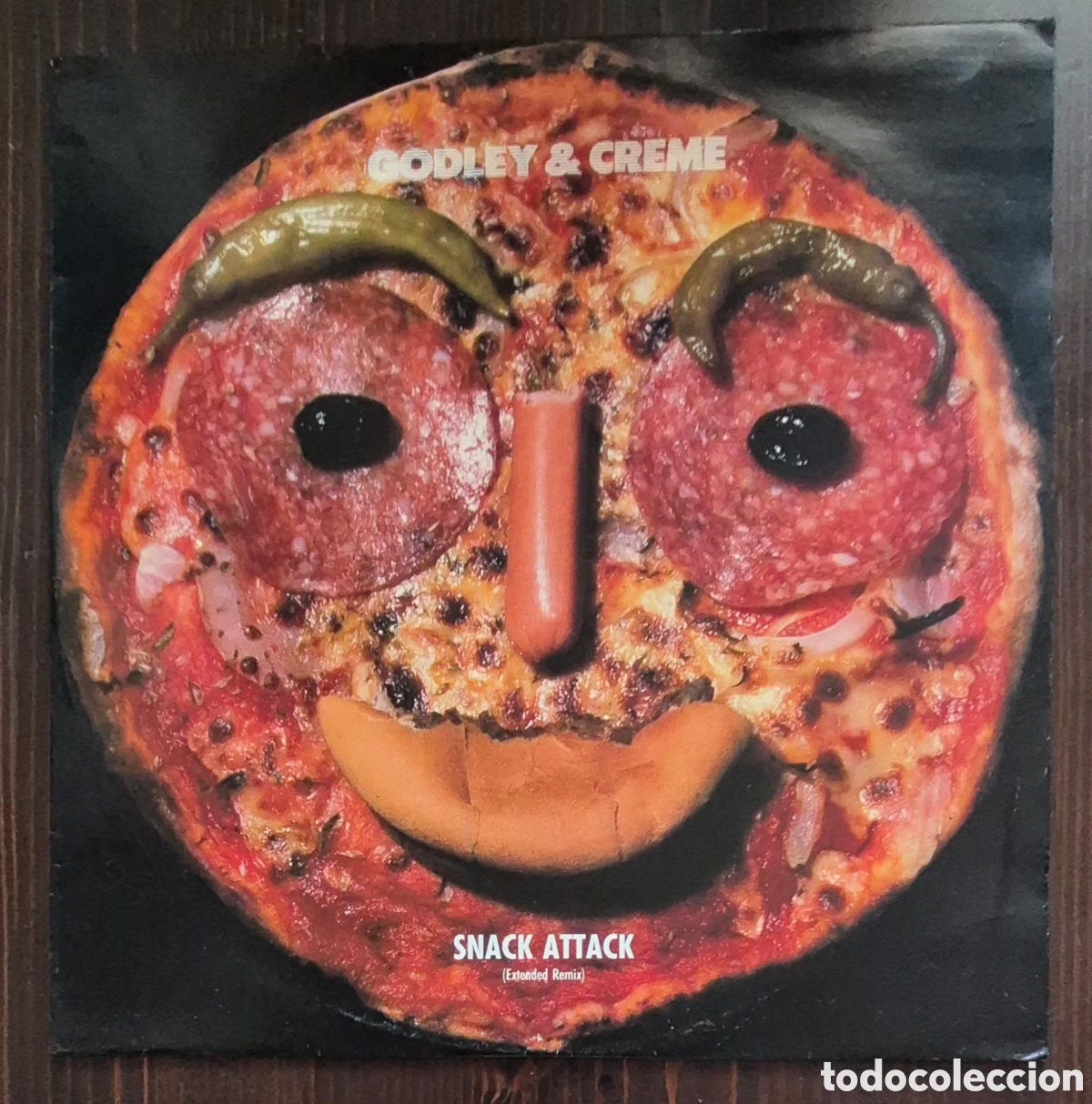 Discos de vinilo: MAXI - GODLEY & CREME - SNACK ATTACK - 1987 INGLATERRA - Foto 1