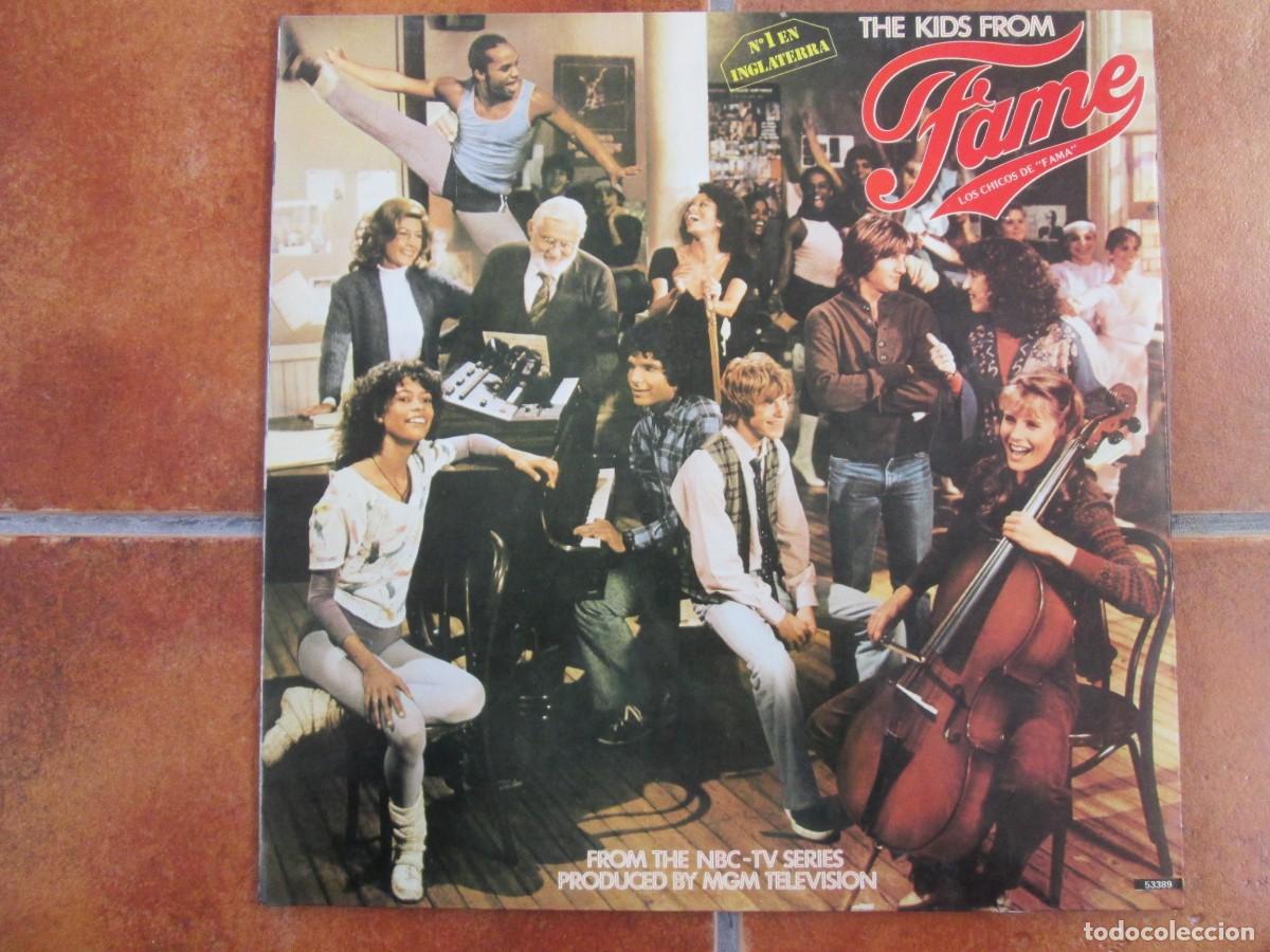 Vinyl-Schallplatten: THE KIDS FROM FAME - Los Chicos de Fama. LP, ed espa&ntilde;ola 12&rdquo; 1982. Carpeta abierta. Impecable (NM)