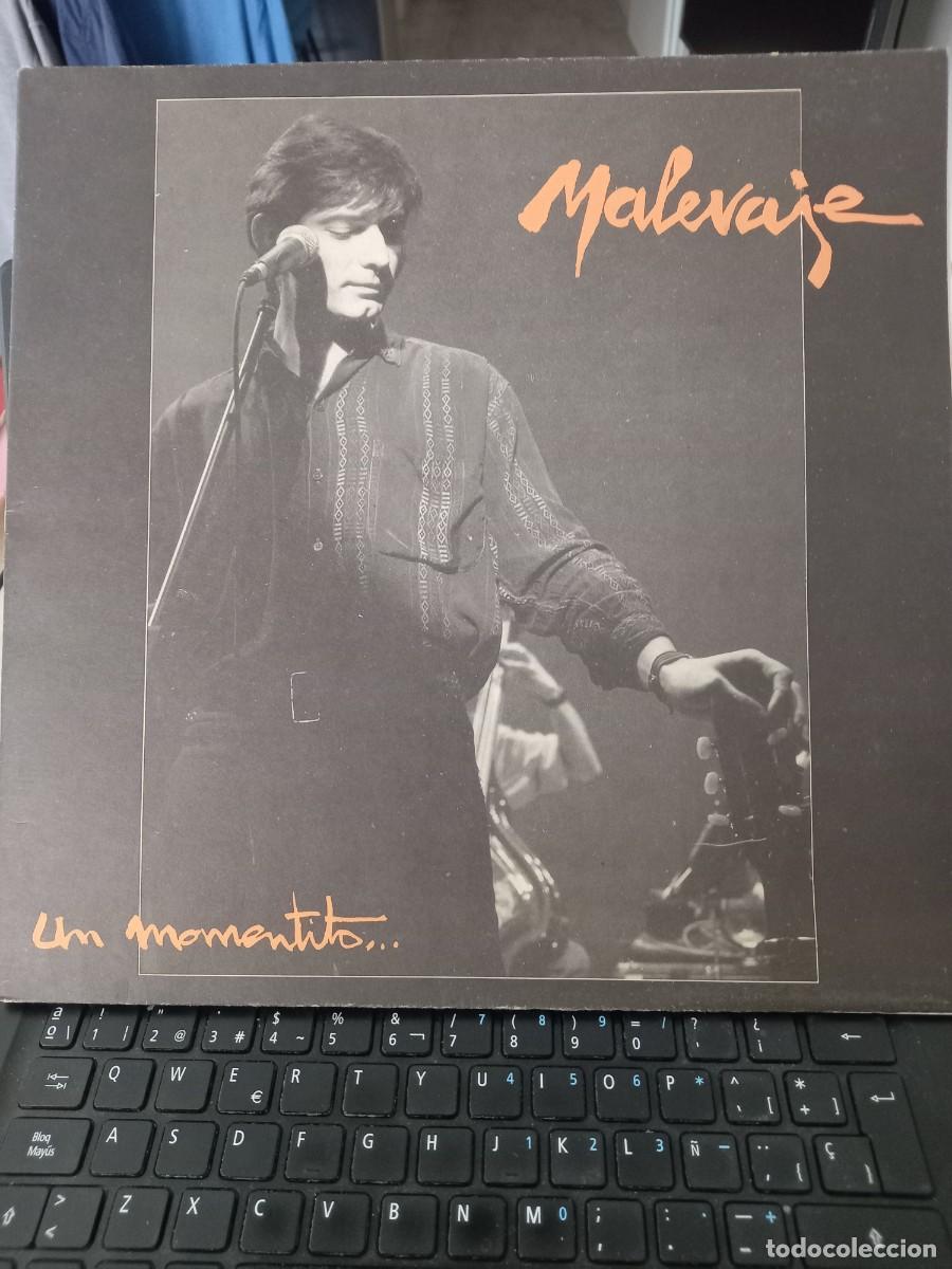Discos de vinilo: RAR LP 33. MALEVAJE. UN MOMENTITO...CARPETA DOBLE