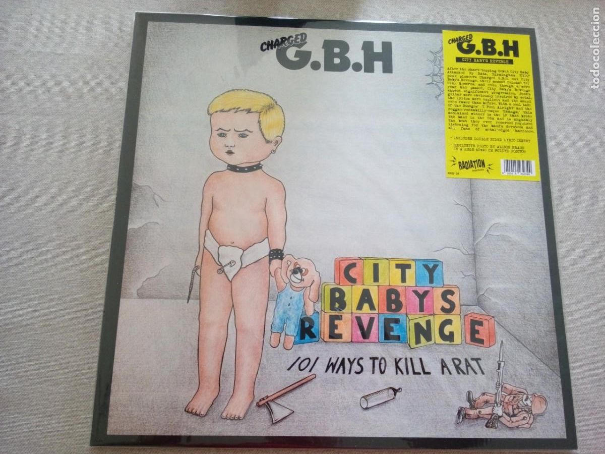 Discos de vinilo: Charged G.B.H &ndash; City Baby Attacked By Rats LP &iexcl;&iexcl;PRECINTADO&iexcl;&iexcl;