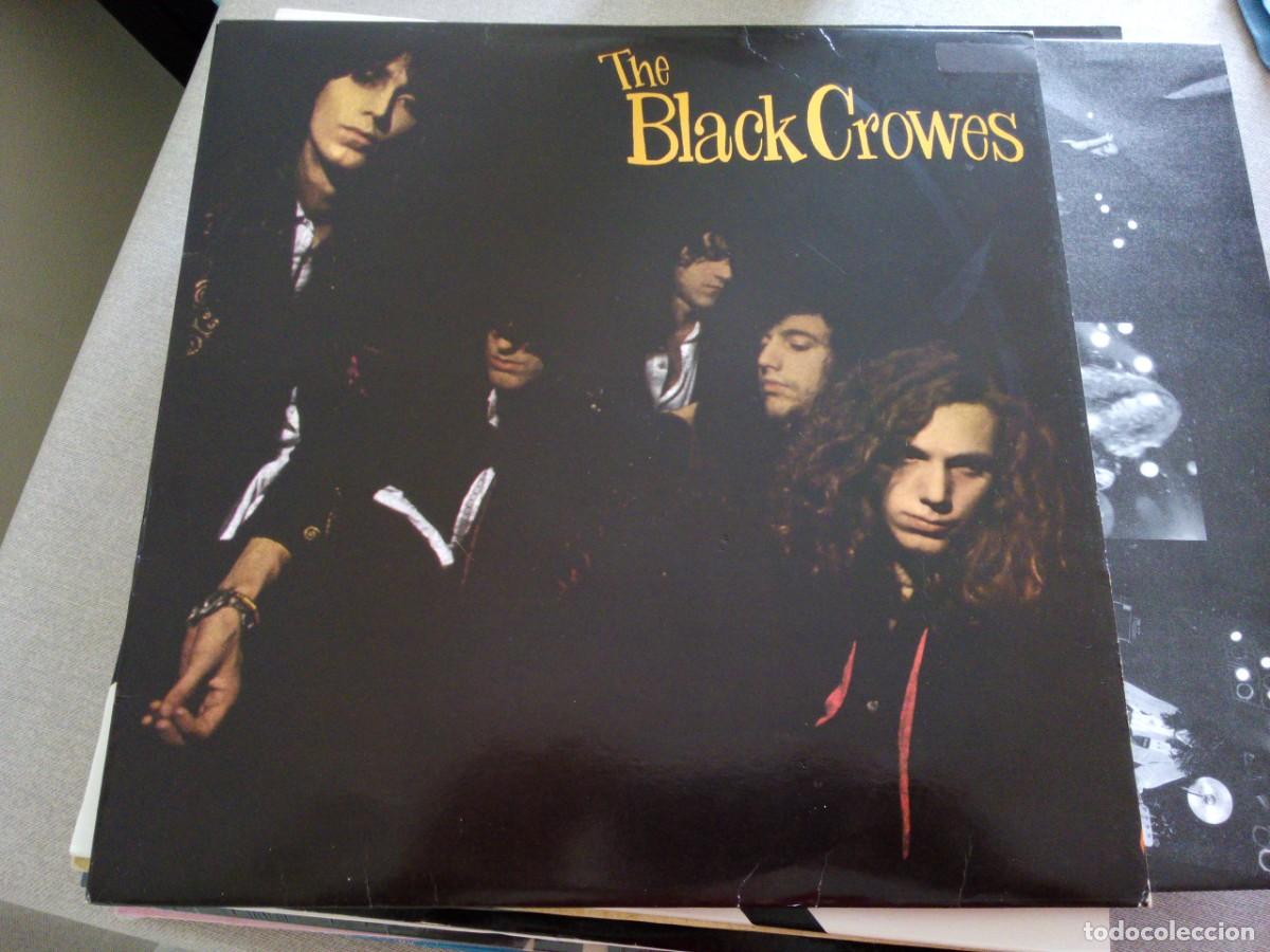 Discos de vinilo: The Black Crowes &lrm;&ndash; Shake Your Money Maker LP SPAIN 1990 ORIGINAL CON INSERTO