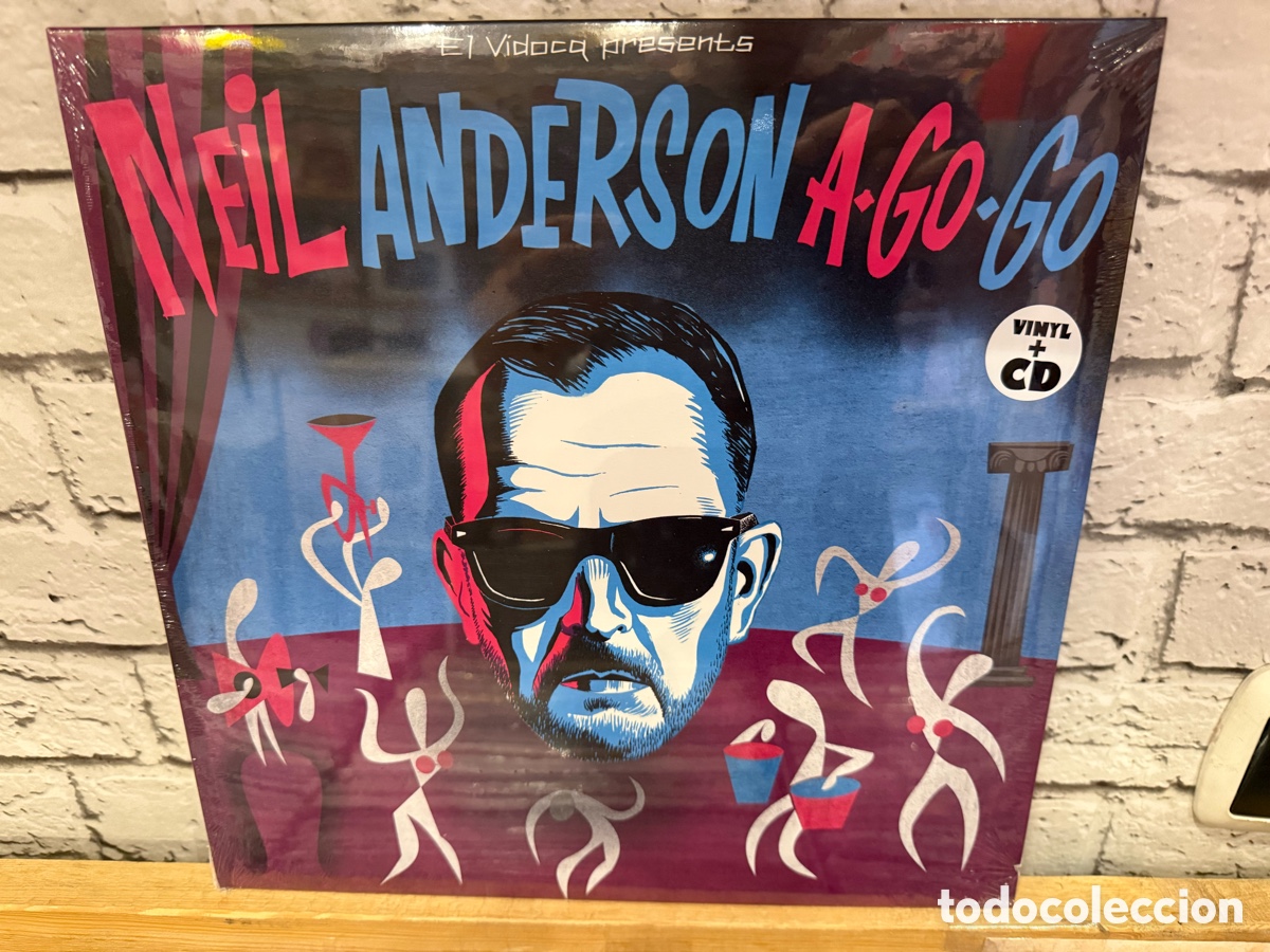 Discos de vinilo: NEIL ANDERSON A-GO-GO - LP+CD precintado .