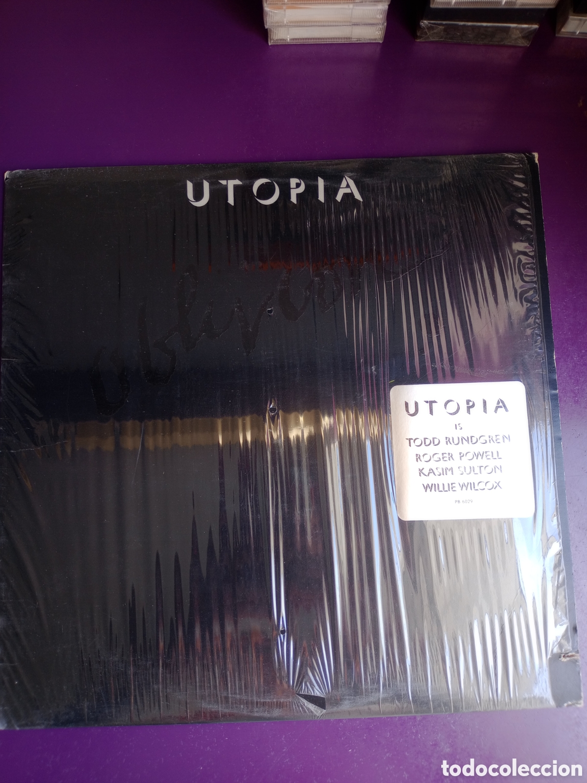 Discos de vinilo: Utopia &ndash; Oblivion - LP WEA 1983 PRECINTADO - ROCK PROGRESIVO 70'S 80'S - TODD RUNDGREN