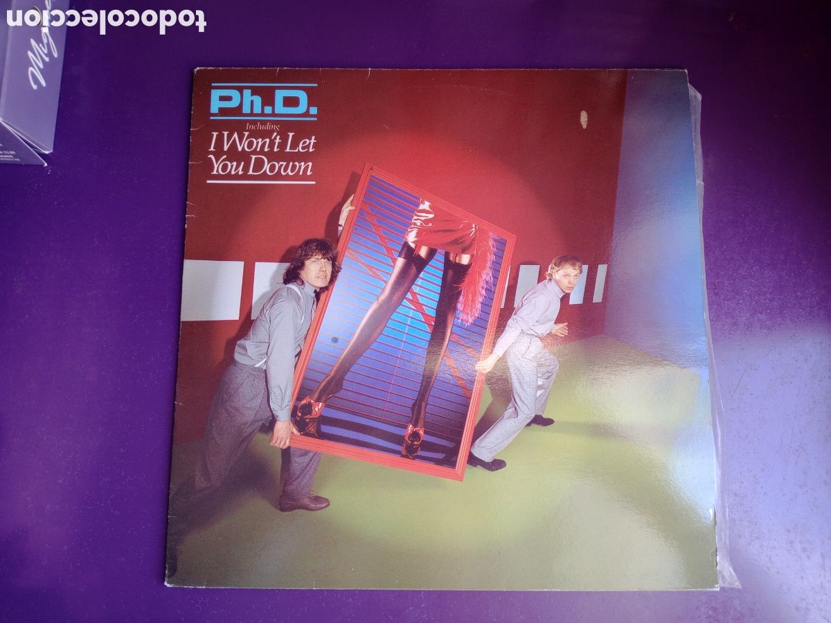 Discos de vinilo: Ph.D. - LP WEA EDICION DE 1982 - SYNTH POP, NEW WAVE 80'S - SIN ESTRENAR