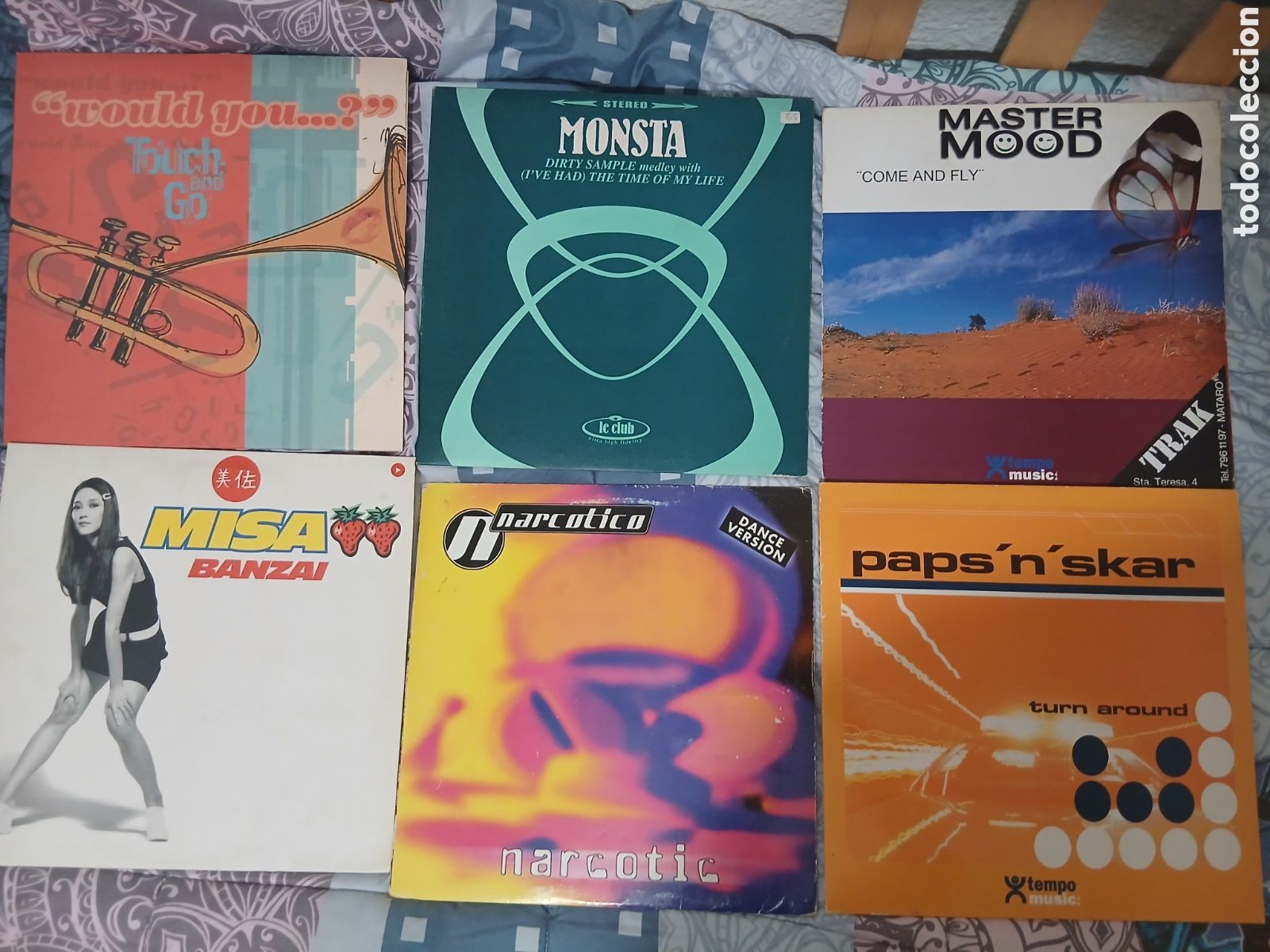Discos de vinilo: LOTE 13 DISCOS A&Ntilde;OS 90 Y 2000