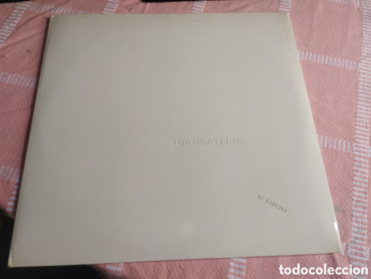 Discos de vinilo: The Beatles doble Lp N&deg;1.257.763 c&oacute;mo nuevo a&ntilde;o 1968 , Odeon