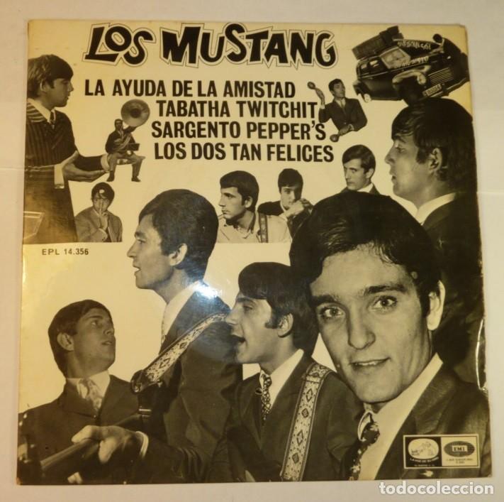Discos de vinilo: LOS MUSTANG // SARGENTO PEPPERS+3 // 1967 // EP