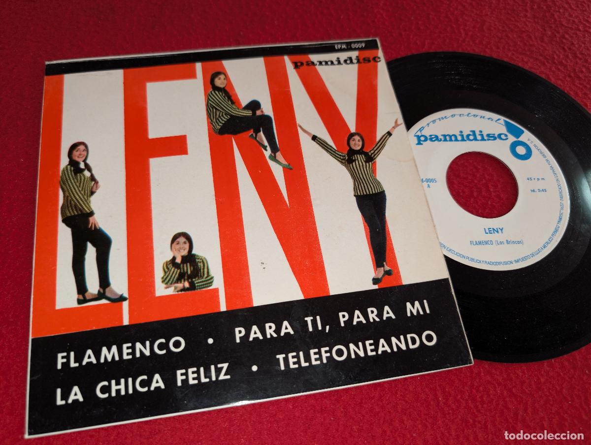 Discos de vinilo: LENY Flamenco / La chica feliz 7'' SINGLE Pamidisc PROMO MUY RARO los brincos