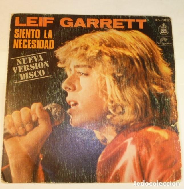 Discos de vinilo: LEIF GARRETT // FEEL THE NEED // 1979 // SINGLE