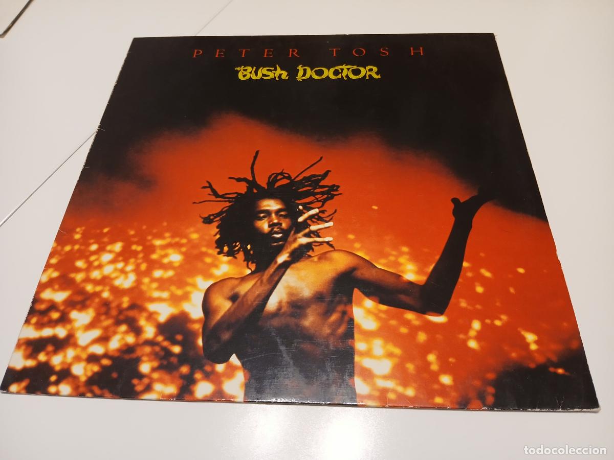 Discos de vinilo: Peter Tosh &ndash; Bush Doctor- (1978) LP disco vinilo