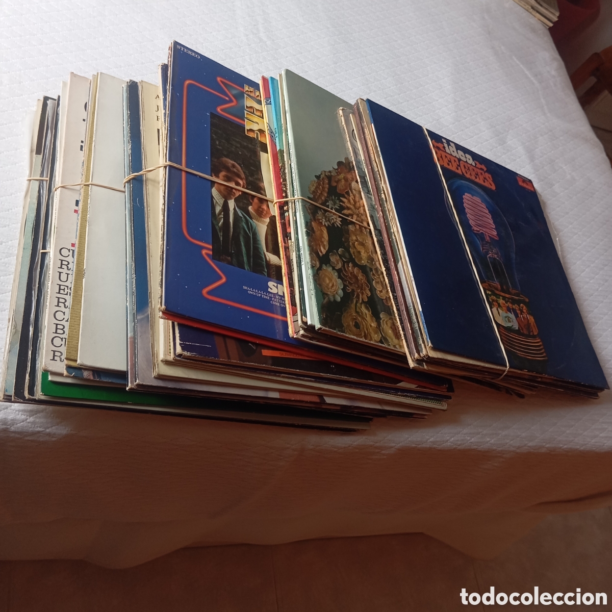Discos de vinilo: 32 Lps m&uacute;sica variada