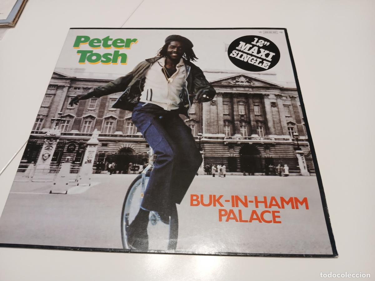 Discos de vinilo: Peter Tosh &ndash; Buk-In-Hamm Palace- (1979) maxi-single