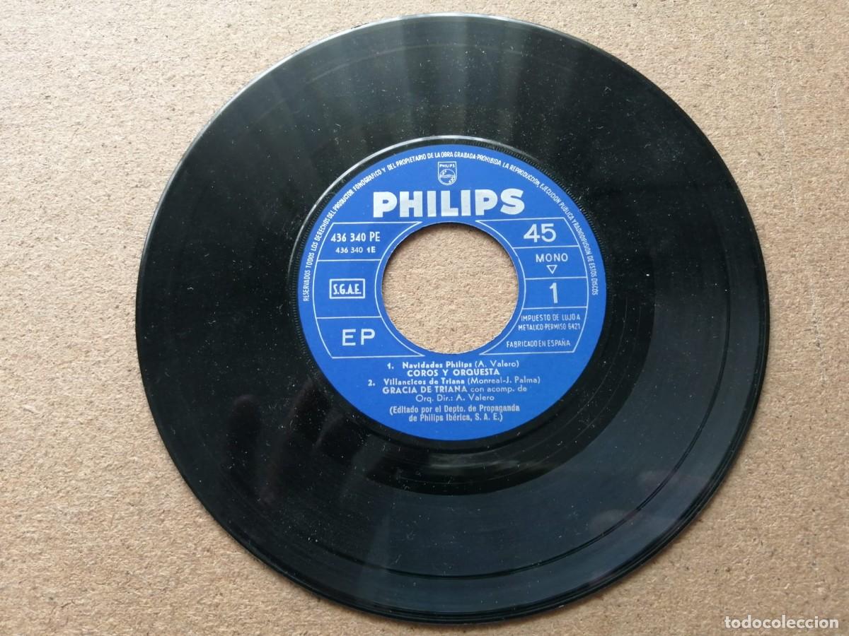 Discos de vinilo: DISCO SINGLE SIN FUNDA. ROCIO DURCAL, NAVIDADES PHILLIPS. VILLANCICOS