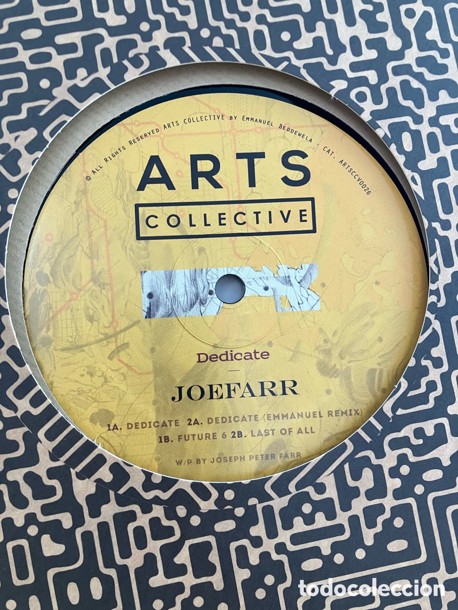 Discos de vinilo: JoeFarr - Dedicate 12&rdquo; - Foto 2