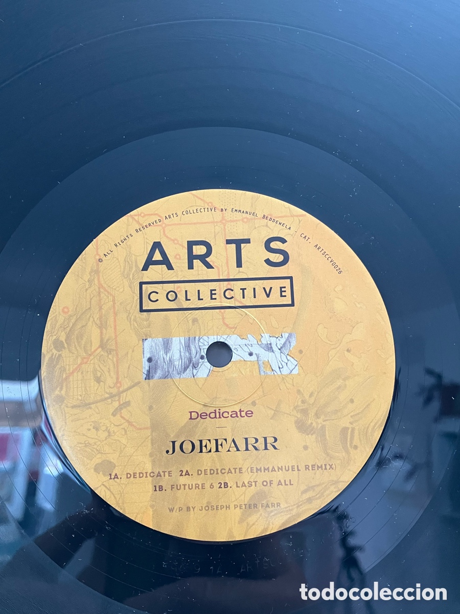 Discos de vinilo: JoeFarr - Dedicate 12&rdquo; - Foto 5
