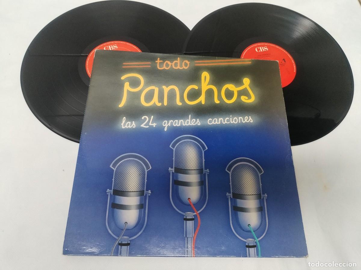 Discos de vinilo: LOS PANCHOS - TODO PANCHOS - LAS 24 GRANDES CANCIONES ..2 LP&acute;S - PORTADA ABIERTA - 1990 - CBS