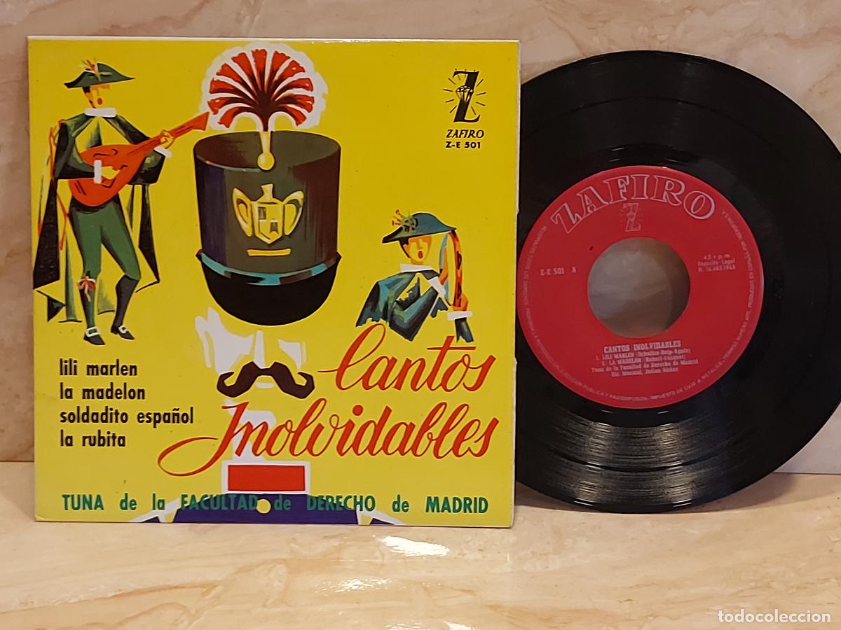 Discos de vinilo: TUNA DE DERECHO DE MADRID / LILI MARLEN +3 / EP ZAFIRO-1963 / DE LUJO