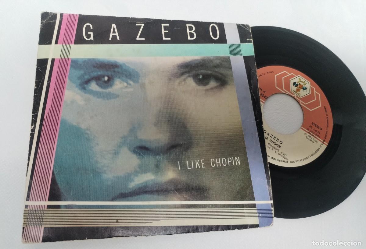 Discos de vinilo: GAZEBO - I LIKE CHOPIN ..SINGLE ORIGINAL ESPA&Ntilde;OL DE CBS - 1983 - BUEN ESTADO