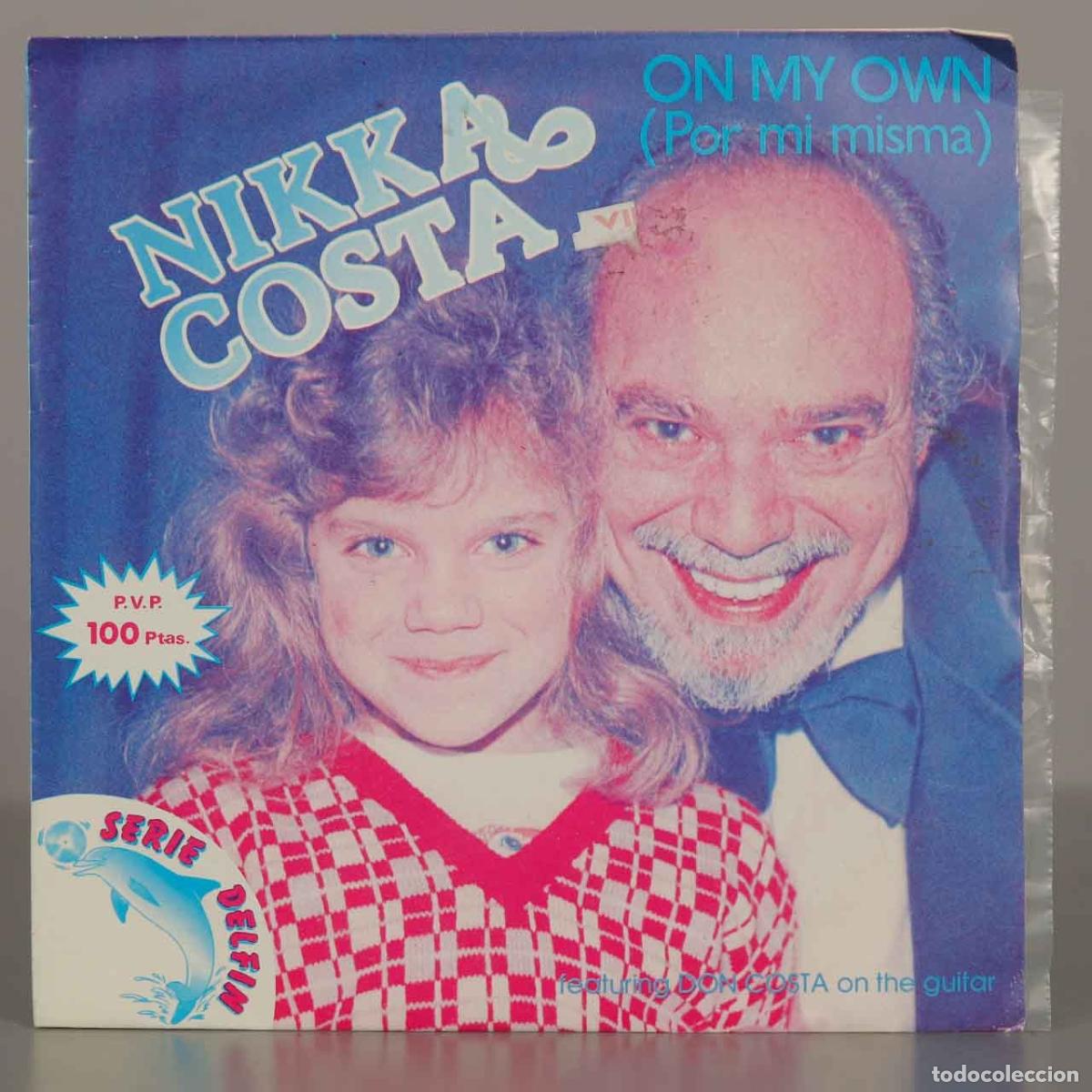 Disques de vinyle: SINGLE. On My Own (Por mi misma) - Nikka Costa, Don Costa