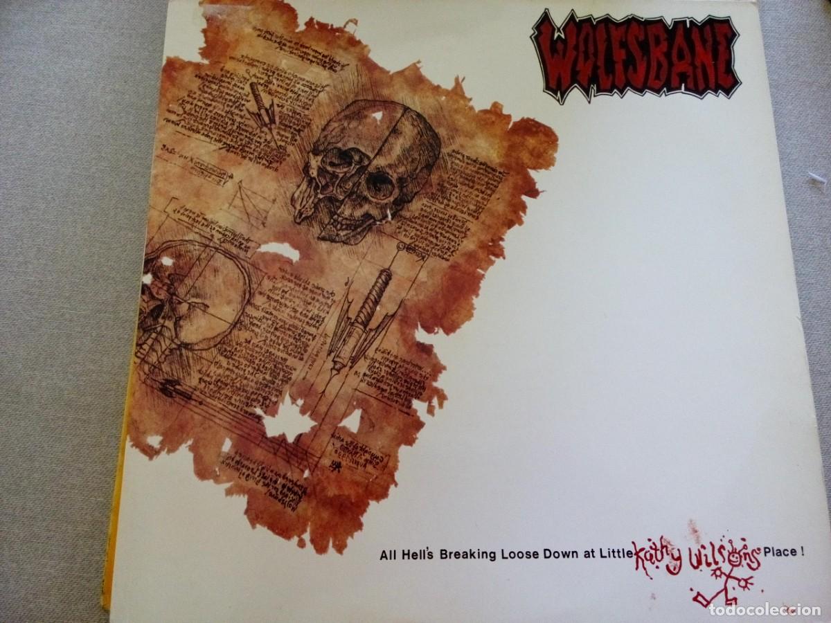 Discos de vinilo: Wolfsbane &ndash; All Hell's Breaking Loose Down At Little Kathy Wilson's Place! MINI LP 1990
