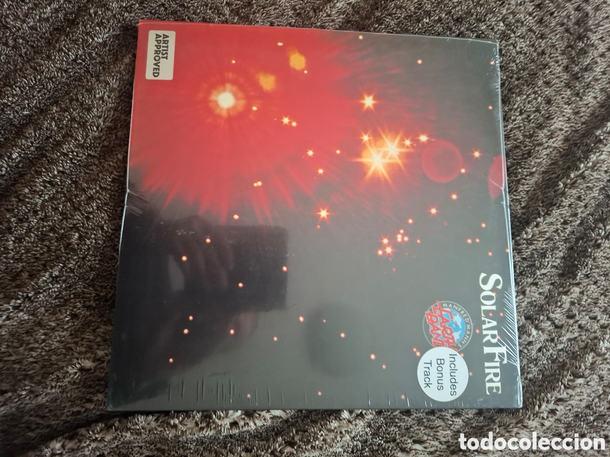 Discos de vinilo: Solar Fire Manfred Mann&rdquo;s Earth Band reed oficial