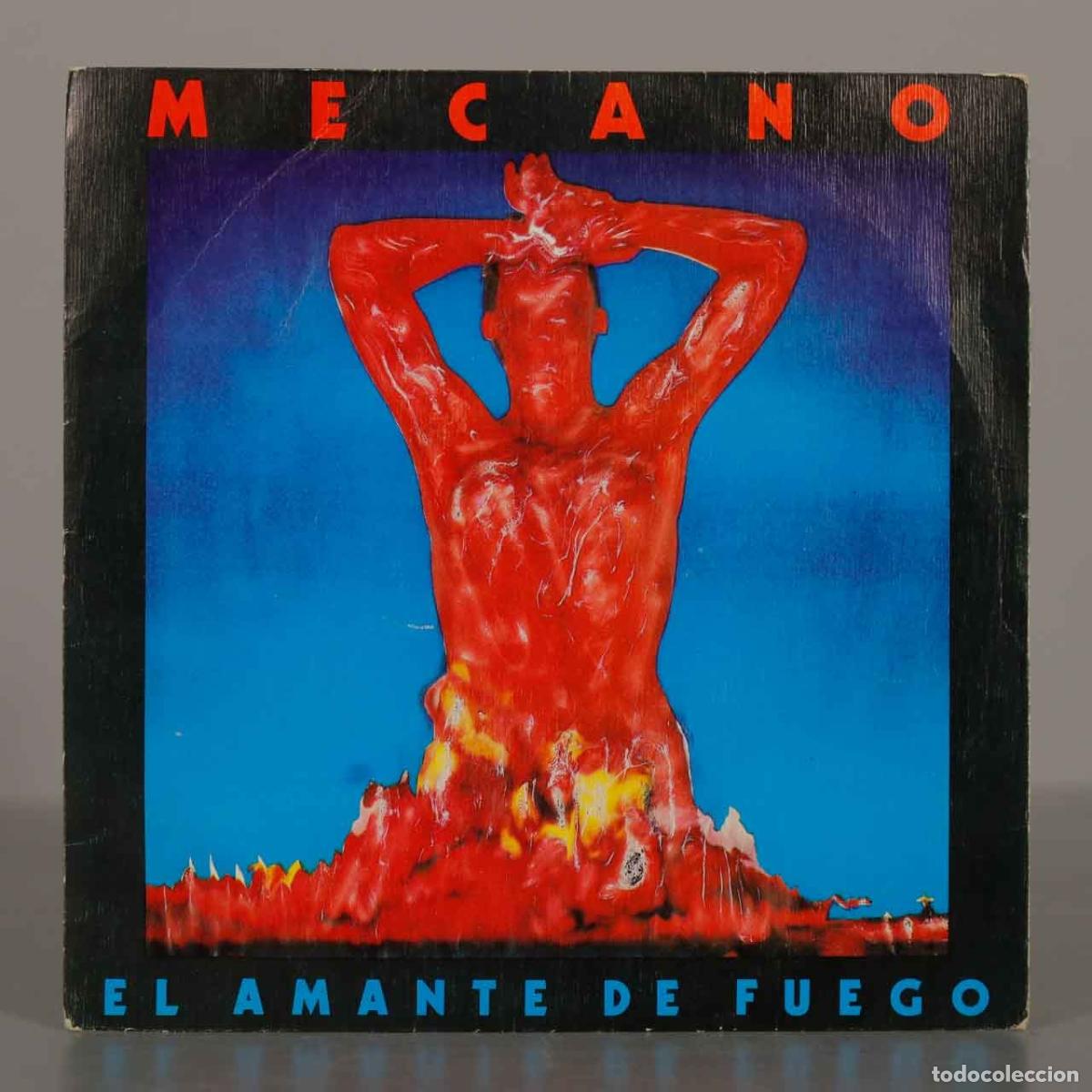 Discos de vinilo: SINGLE. El Amante De Fuego - Mecano