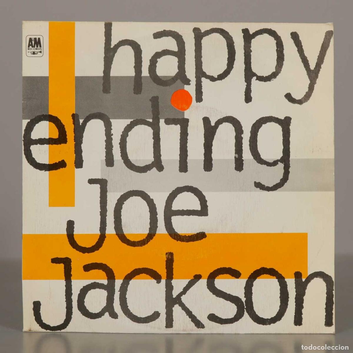 Discos de vinilo: SINGLE. Happy Ending - Joe Jackson, Elaine Caswell