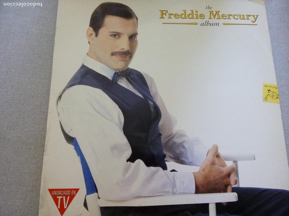Discos de vinilo: FREDDIE MERCURY THE ALBUM LP SPAIN 1992 INSERTO