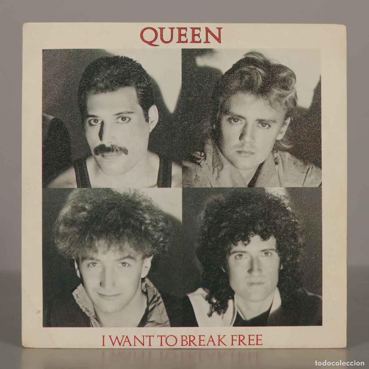 Discos de vinilo: SINGLE. I Want To Break Free - Queen - John Deacon