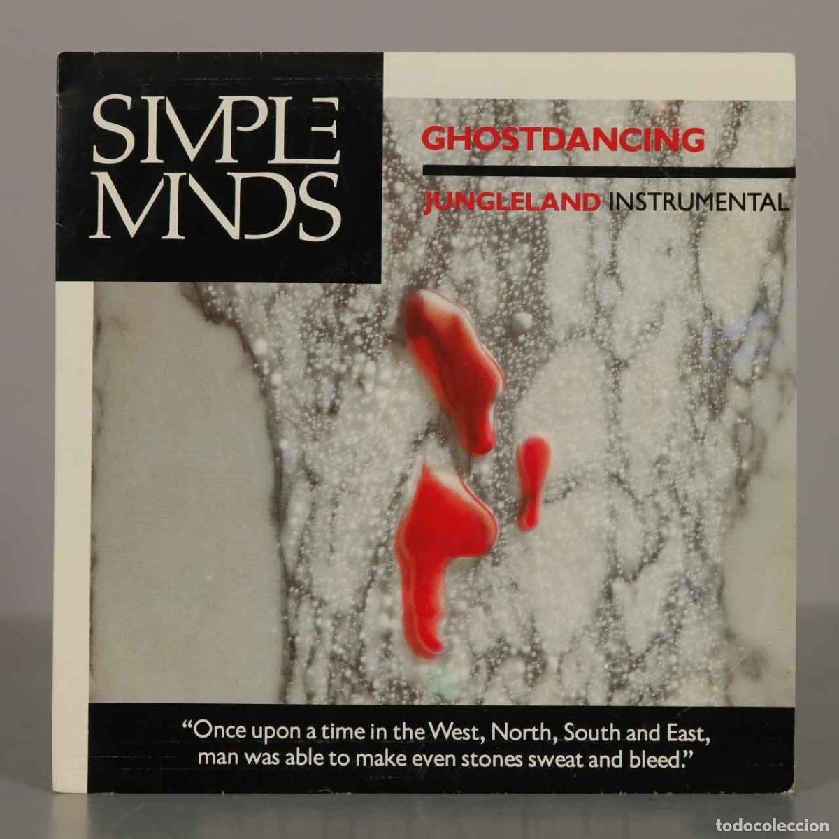 Discos de vinilo: SINGLE. Ghostdancing - Simple Minds