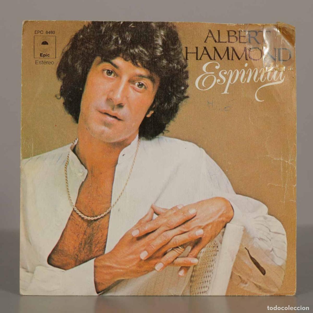 Discos de vinilo: SINGLE. Espinita - Albert Hammond