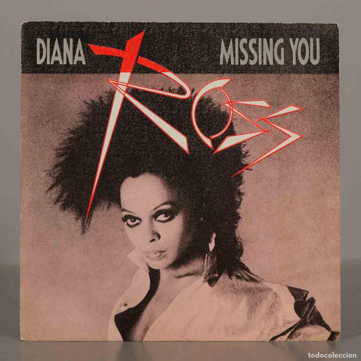Discos de vinilo: SINGLE. Missing You - Diana Ross - Foto 1