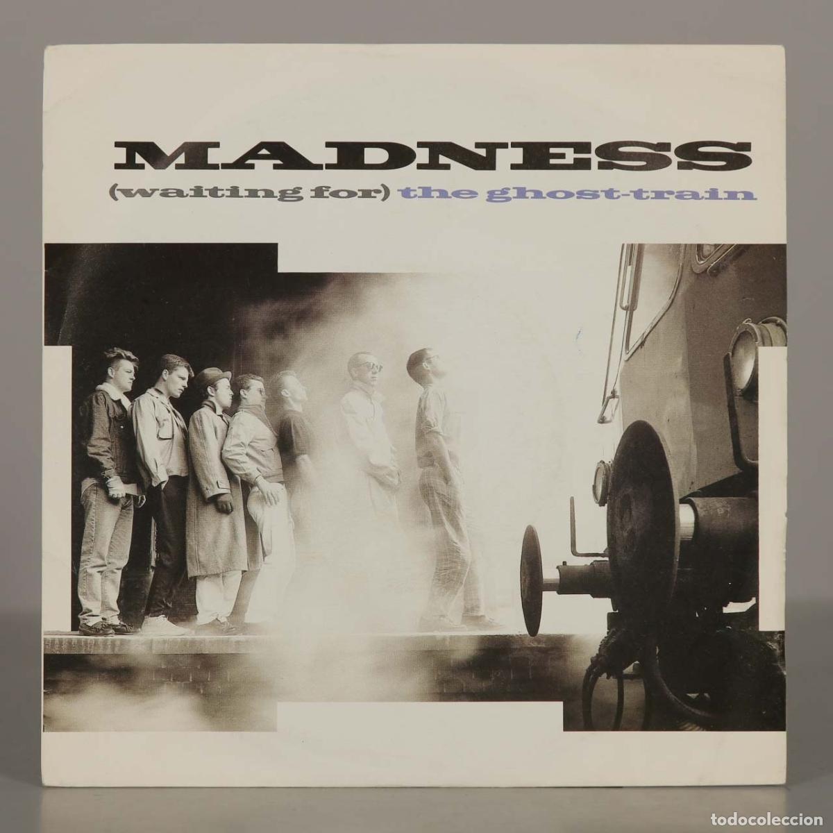 Discos de vinilo: SINGLE. (Waiting For) The Ghost-Train - Madness