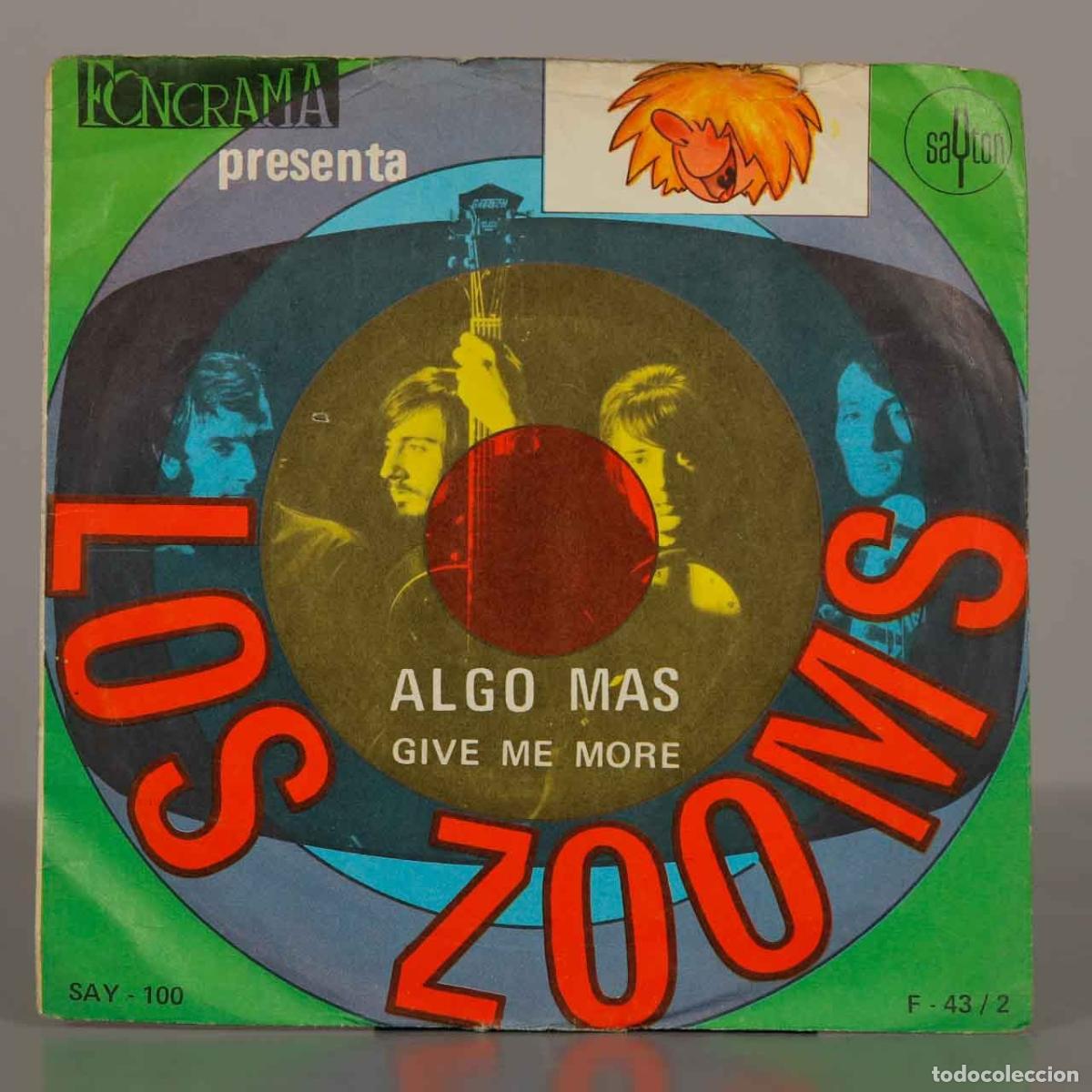 Discos de vinilo: SINGLE. Algo Mas - Give Me More - Los Zooms