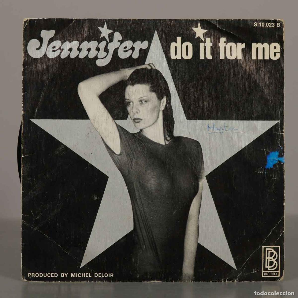 Discos de vinilo: SINGLE. Jennifer - Do It For Me - Boogie Boogie Love - Foto 1