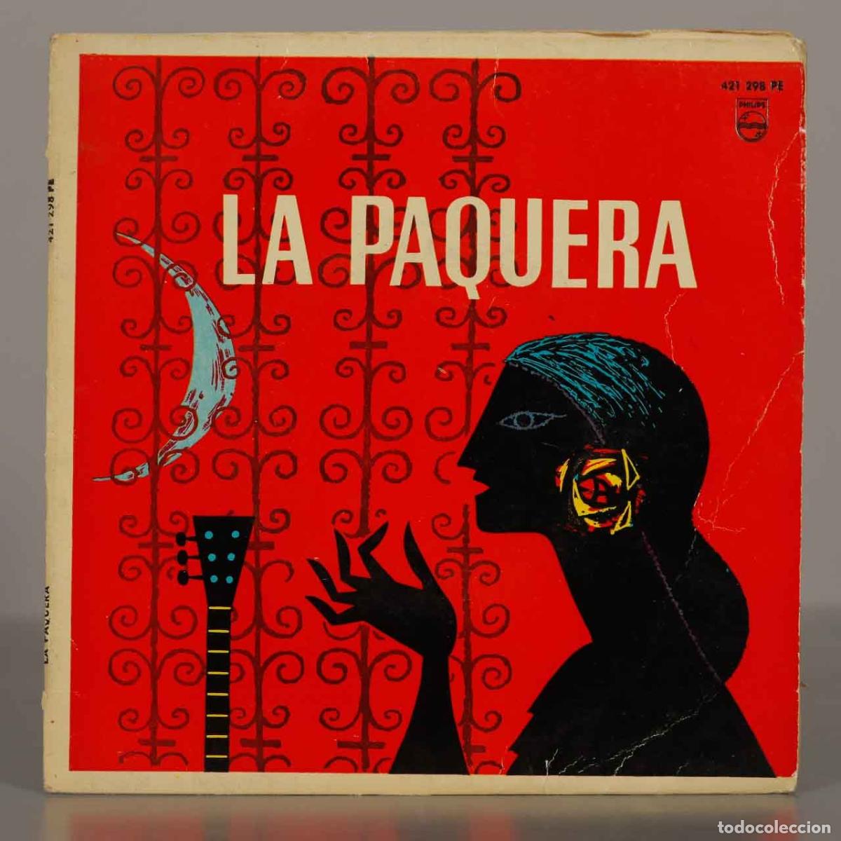Discos de vinilo: EP. Tientos Del Quer&eacute; - La Paquera de Jerez, Juanito Serrano