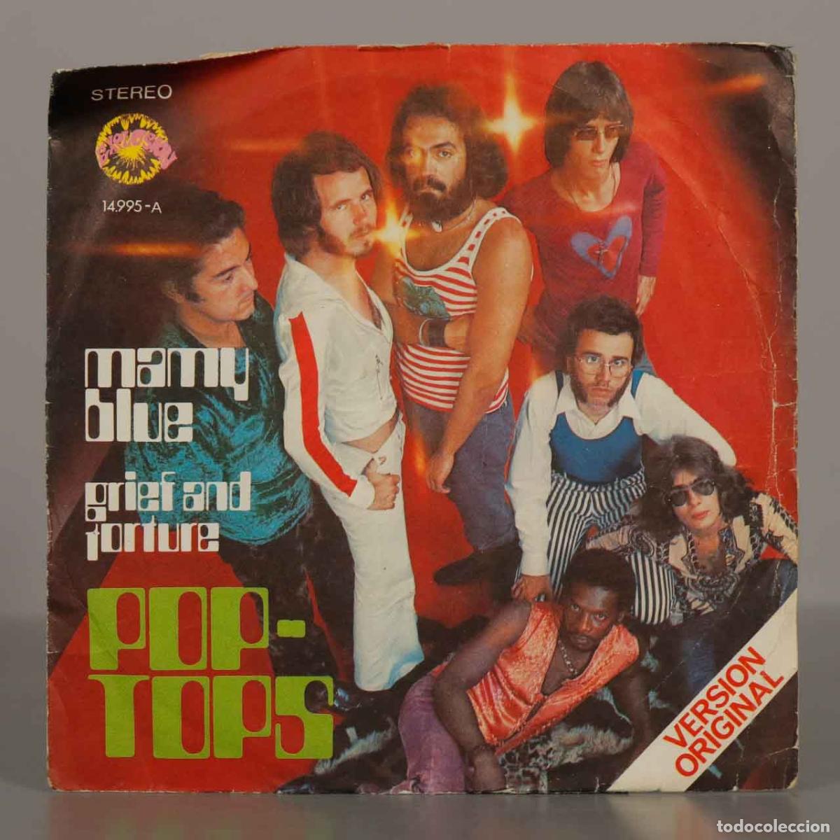 Discos de vinilo: SINGLE. Mamy Blue - Grief and Torture - Pop-Tops