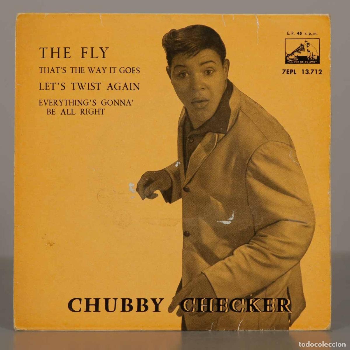 Discos de vinilo: EP. The Fly - Thats The Way It Goes - Lets Twist Again - Everythings Gonna Be All Right - Ch