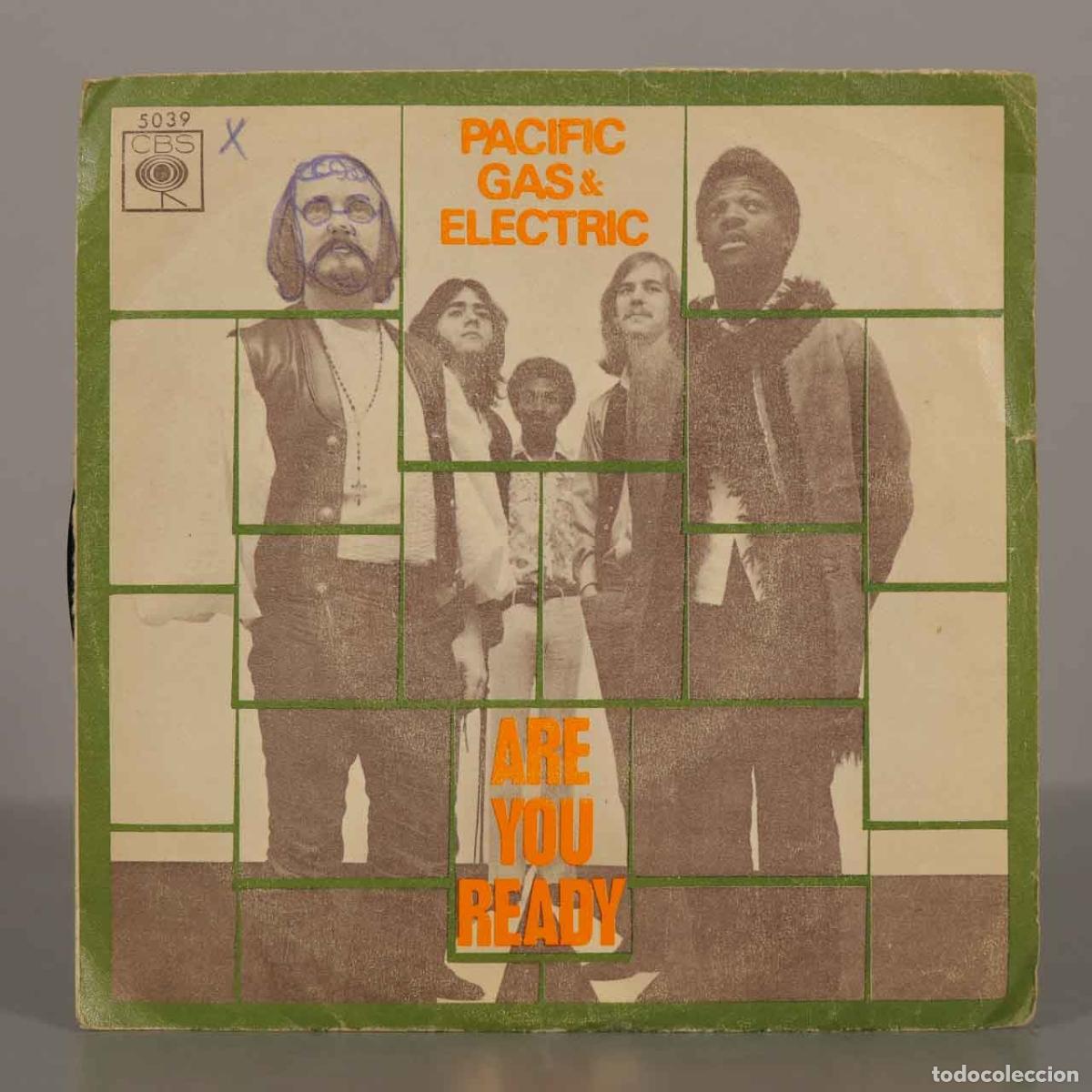 Discos de vinilo: SINGLE. Are You Ready? - Pacific Gas and Electric