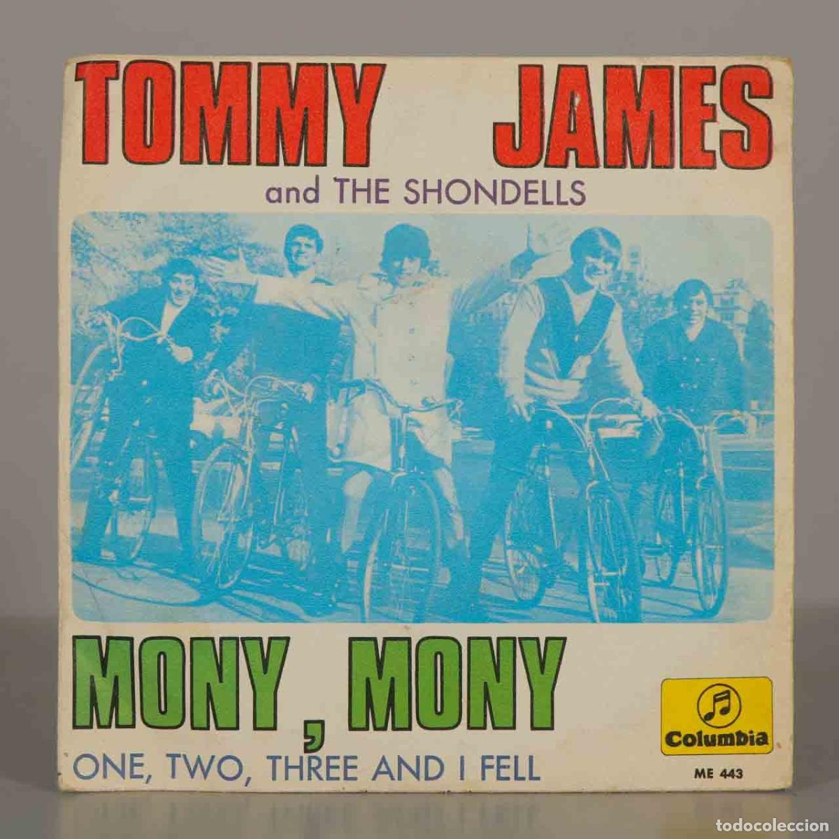 Discos de vinilo: SINGLE. Mony, Mony - One, Two, Three and I Fell - Tommy James and the Shondells