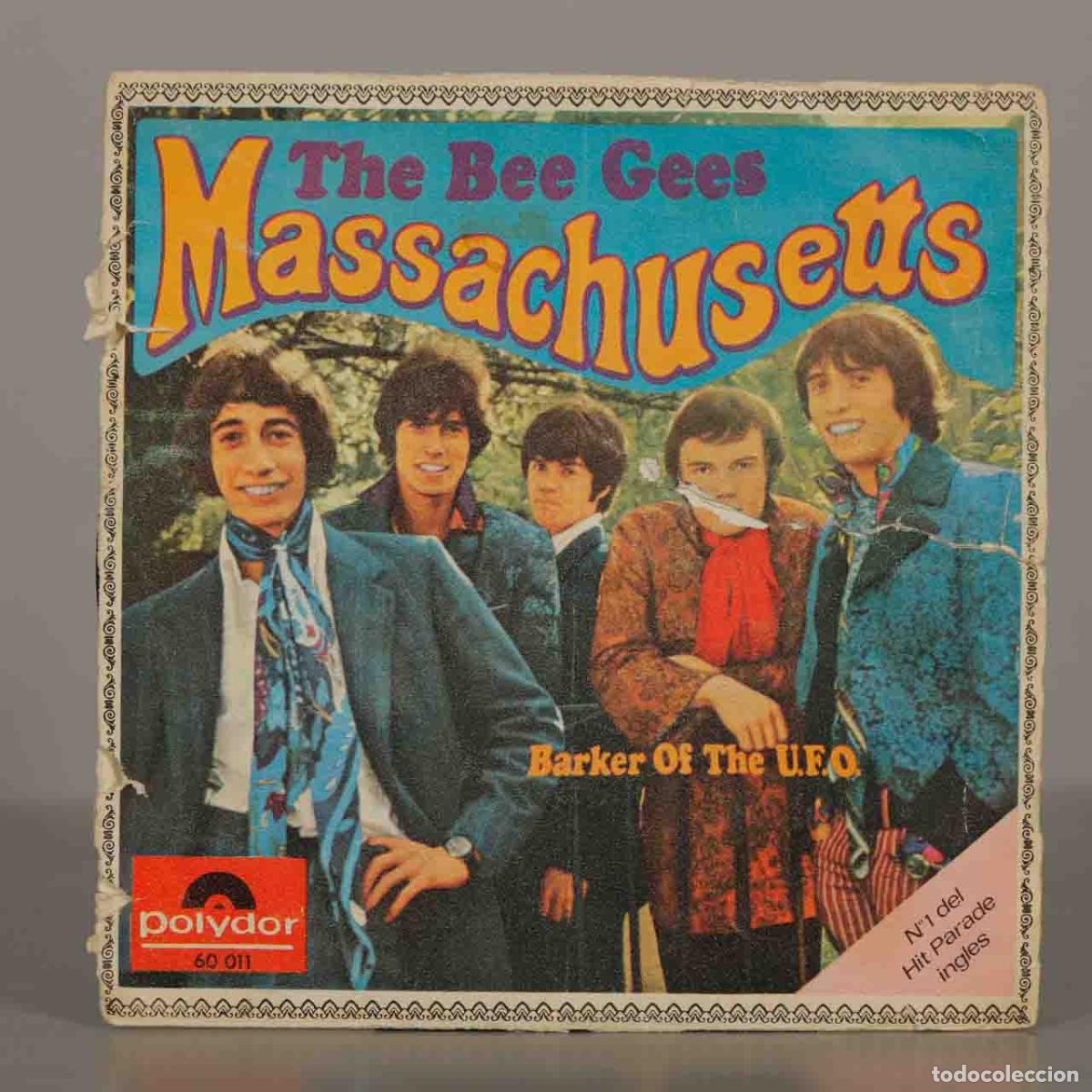 Discos de vinilo: SINGLE. Massachusetts / Barker Of The U.F.O. - The Bee Gees
