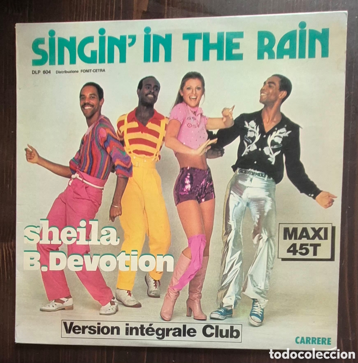 Vinyl-Schallplatten: MAXI - SHEILA B. DEVOTION - SINGIN' IN THE RAIN - 1977 ITALIA
