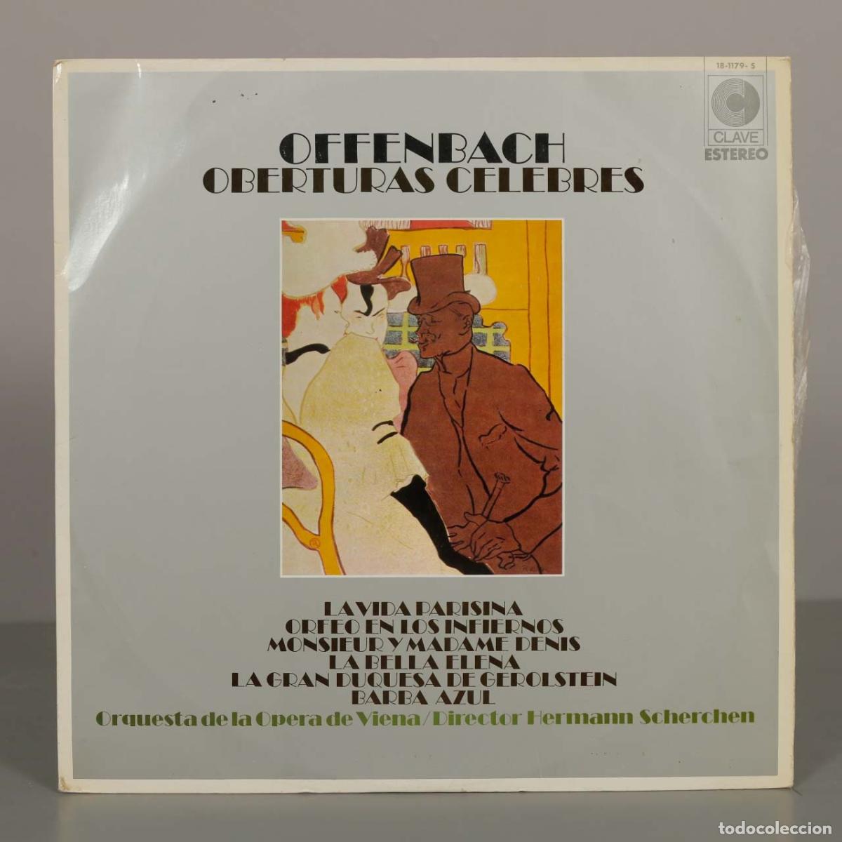 Disques de vinyle: LP. Offenbach Oberturas Celebres - Orquesta de la Opera de Viena, Hermann Scherchen