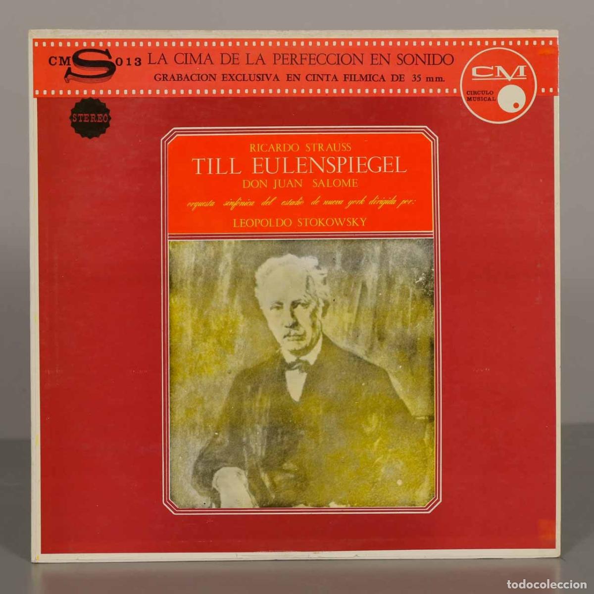 Disques de vinyle: LP. Till Eulenspiegel, Don Juan, Salome - Richard Strauss - Leopoldo Stokowski, Orquesta Sinf&oacute;nica