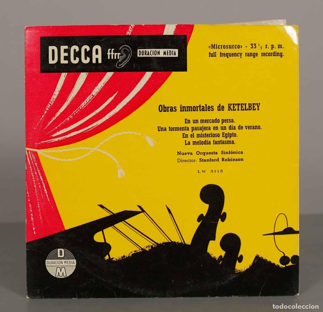 Discos de vinilo: LP. Obras inmortales de Ketelbey - Nueva Orquesta Sinf&oacute;nica, Stanford Robinson
