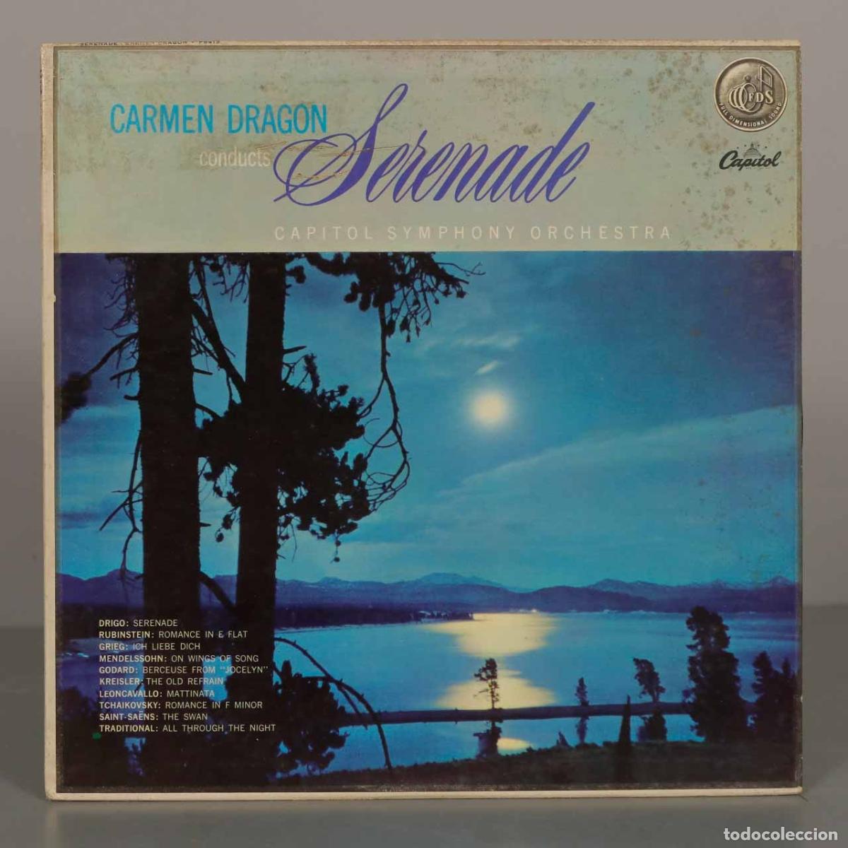 Discos de vinilo: LP. Serenade - Carmen Dragon, Capitol Symphony Orchestra