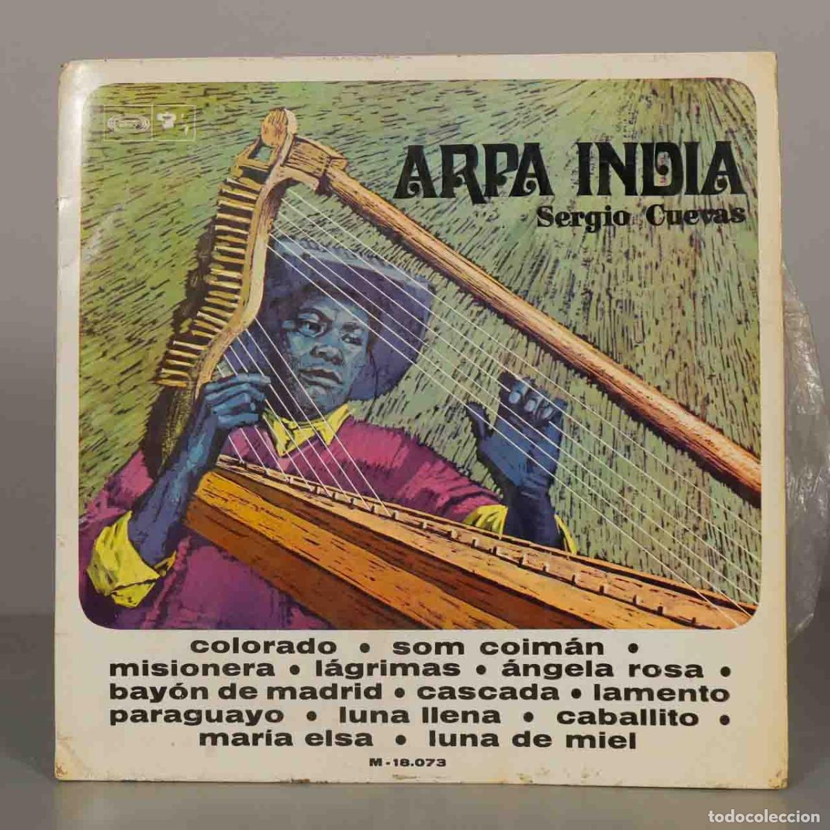 Discos de vinilo: LP. Arpa India - Sergio Cuevas